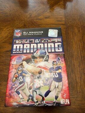 Eli Manning 100-Piece NFL Puzzle - Red, Blue